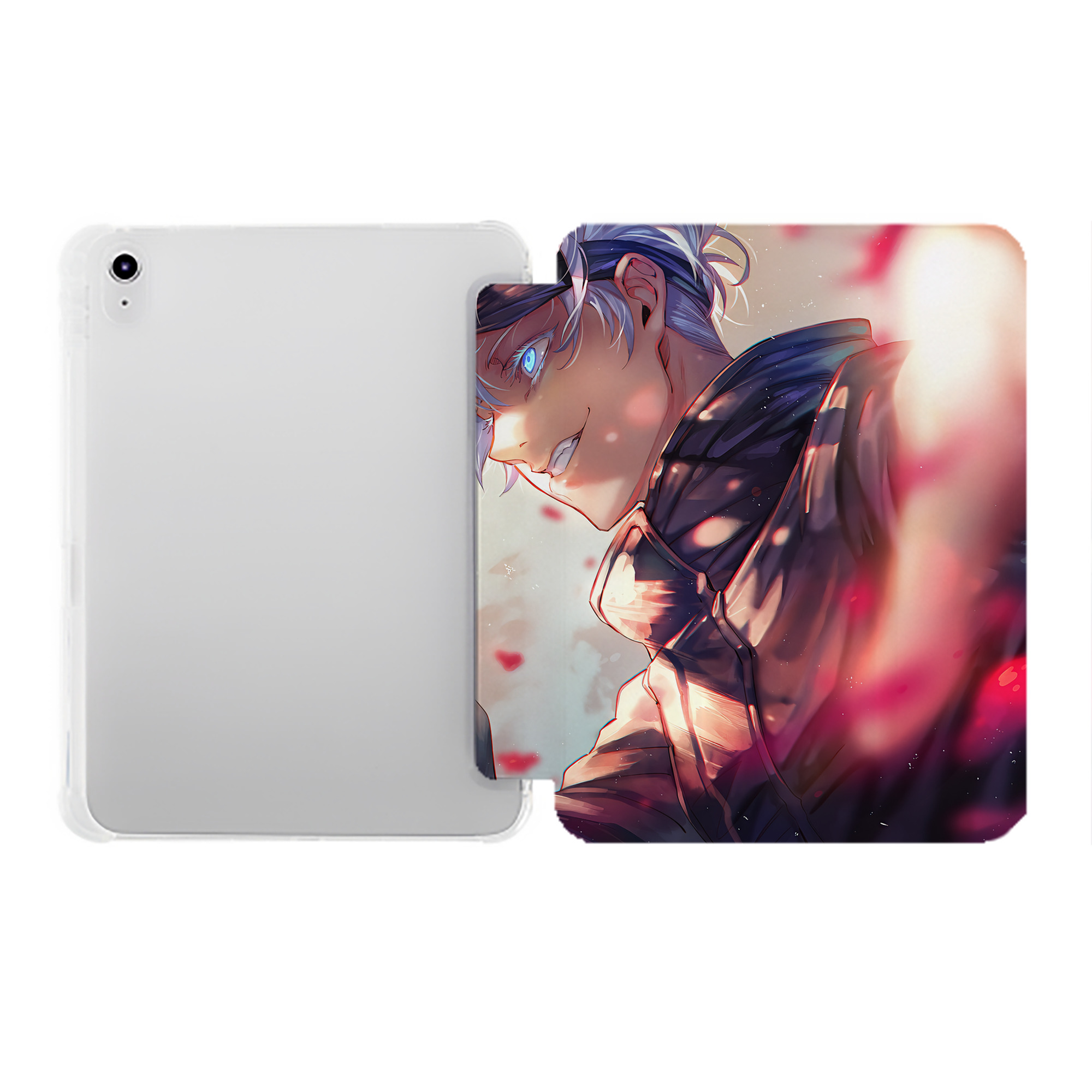 （画像用） SPY×FAMILY间谍家家酒 IPad ケース ペン収納付き 三つ折りスタンド PUレザー×シリコン 対応機種9.5/10.5/10.9インチ